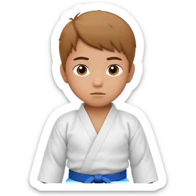judo kid sticker