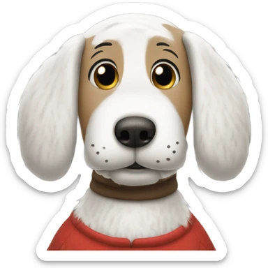 snoopy from charlie brown sticker