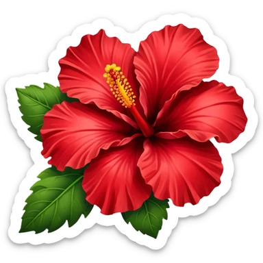 HIBISCUS FLOWER sticker