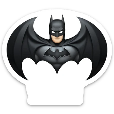 batman symbol sticker