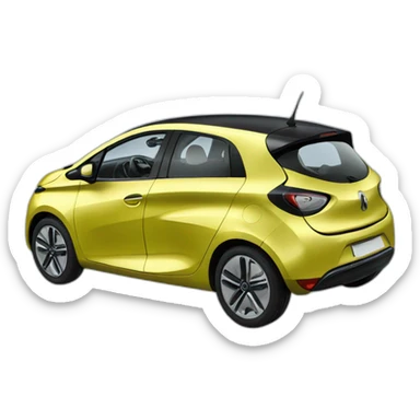 Renault zoe sticker