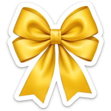 🎀+red=yellow sticker