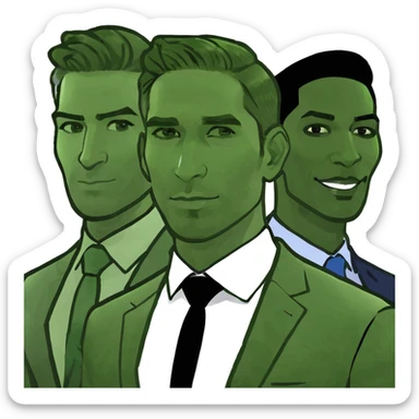 Josh king jetset Madrid celebrity millionaire Grant Cardone Alex hormozi Iman gadzhi business parrners sticker