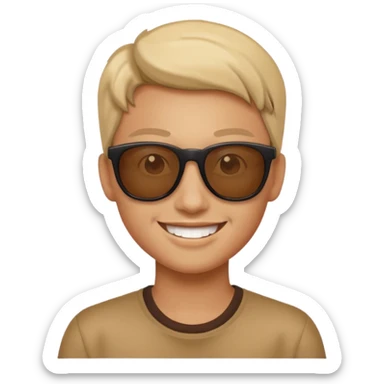 Smart look sun sticker