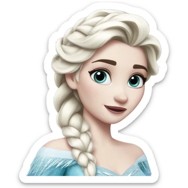 Elsa frozen  sticker