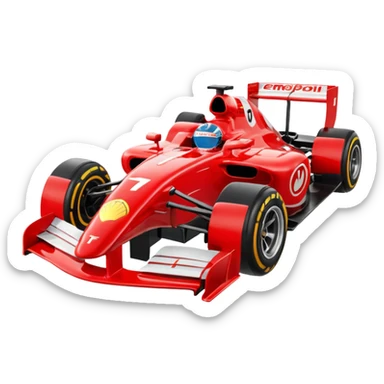 Car f1 sticker