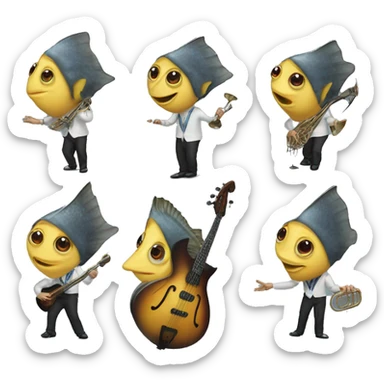 John dory trolls band together sticker