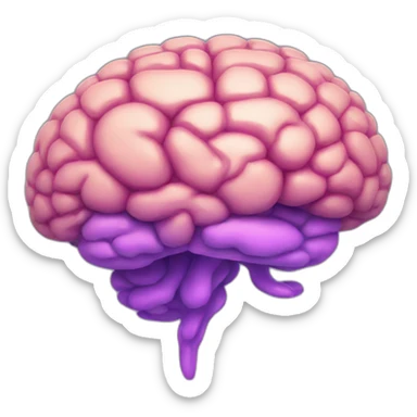 Galactic-brain sticker