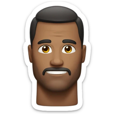 man with the biggest muscles in the world sticker