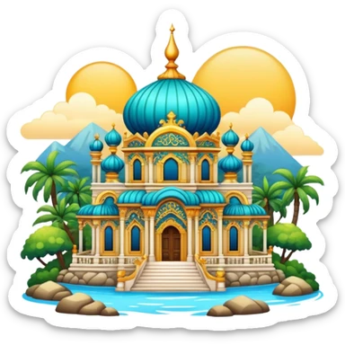 aesthetic-scenic-Decoration sticker
