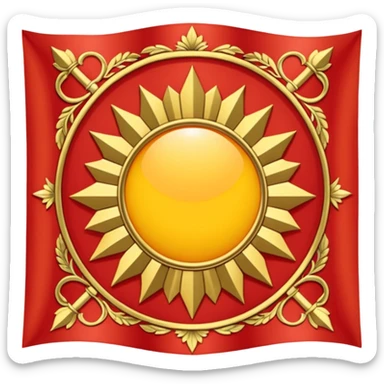 Flag of agha Mohammad khan qajar  sticker