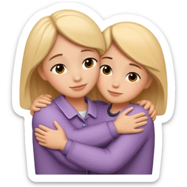 Hug sticker