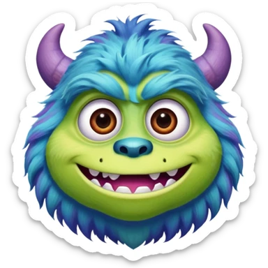 monsters inc sticker