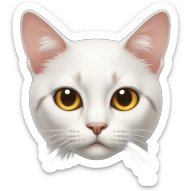 Bombastic side eye cat sticker