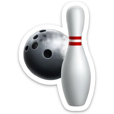Bowling sticker