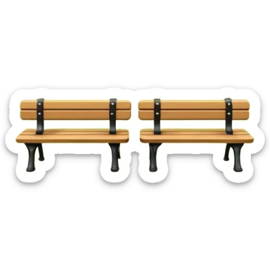 el parque pequeño de un pueblo sticker