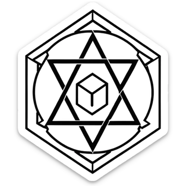 Therian symbol sticker