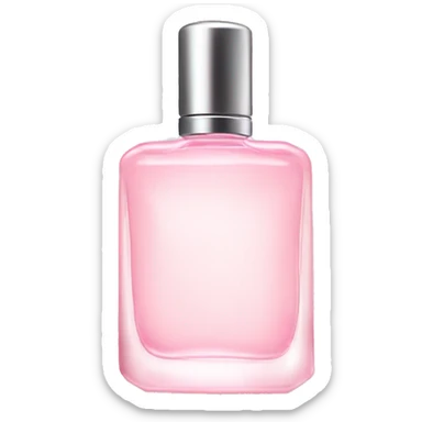 Light pink perfume  sticker