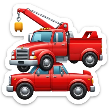 tow truck sticker