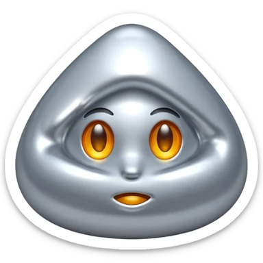 molten aluminum sticker