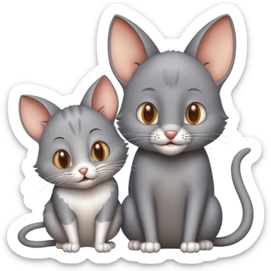 Tom and Jerry sticker