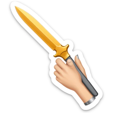 A flint knife chipped unevenly but shining at the edge.






 sticker