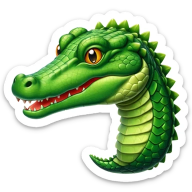 alligator sticker