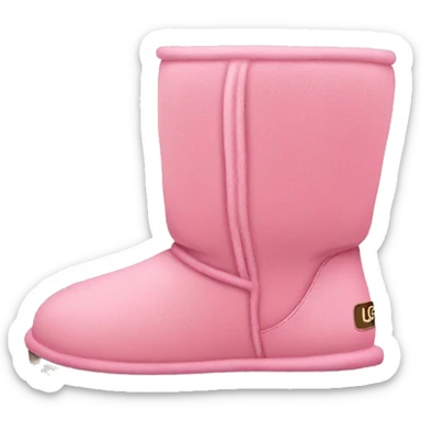 UGG boots pink  sticker
