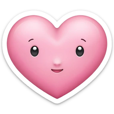 love pink soft sticker