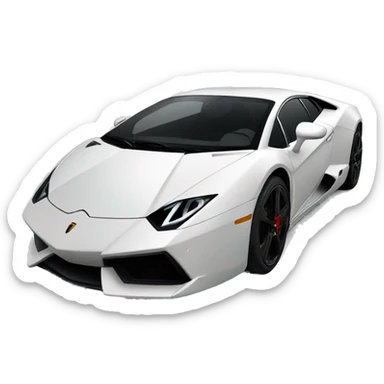 A lamborgini sticker
