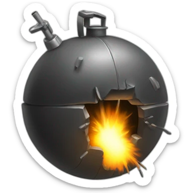 bomb sticker