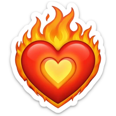 🖤❤️‍🔥 sticker