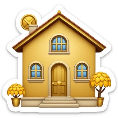 casa de oro sticker