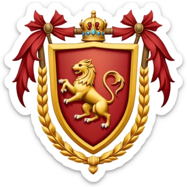 Gryffindor crest sticker