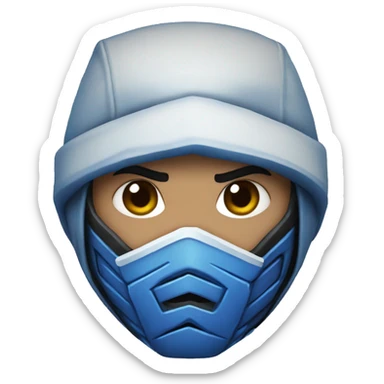 sub-zero from mortal kombat sticker