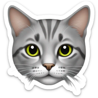 Cat whit algeria t shirt sticker