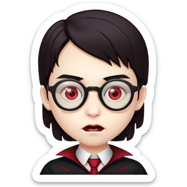 vampire kids with opticsl sticker