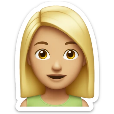 Grils emoji sticker