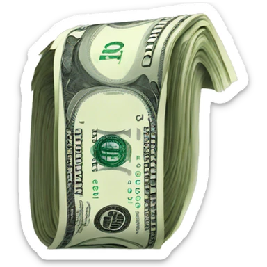 money increasing sticker