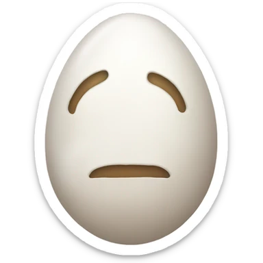 egg.  sticker
