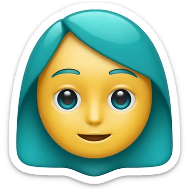 i would like an emoji that resembles open ai but is more custom sticker