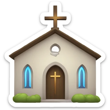 Church, Jesus, Christian, cross,  sticker