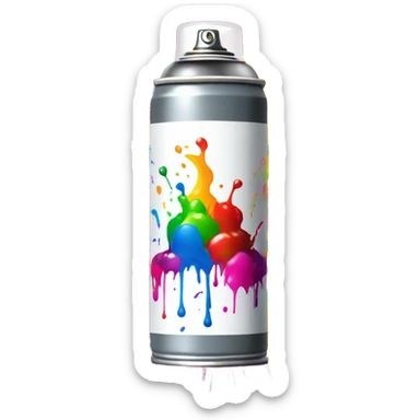 Spray paint  sticker