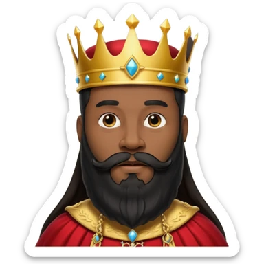 black king sticker