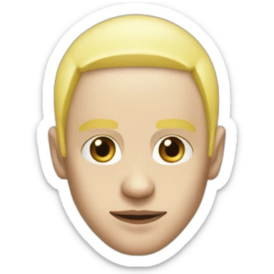 I’m slim shady yes I’m the real shady sticker
