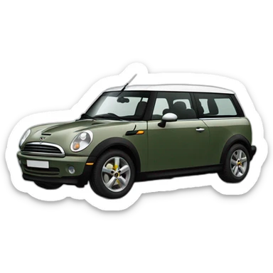 Mini clubman sticker