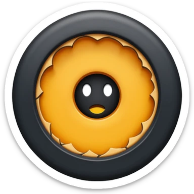 Spreading hole open sticker