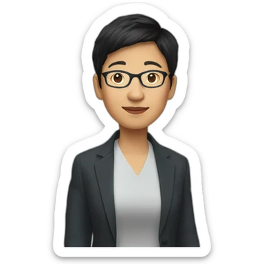 Maria Ressa author sticker