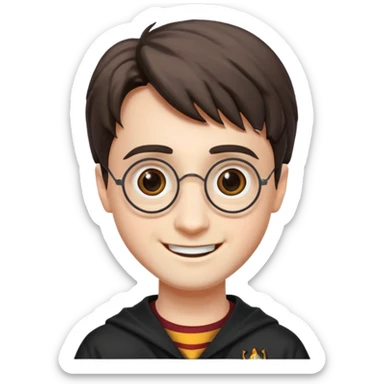 harry potter smile emoji sticker