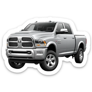 Ram 2500 crew cab sticker